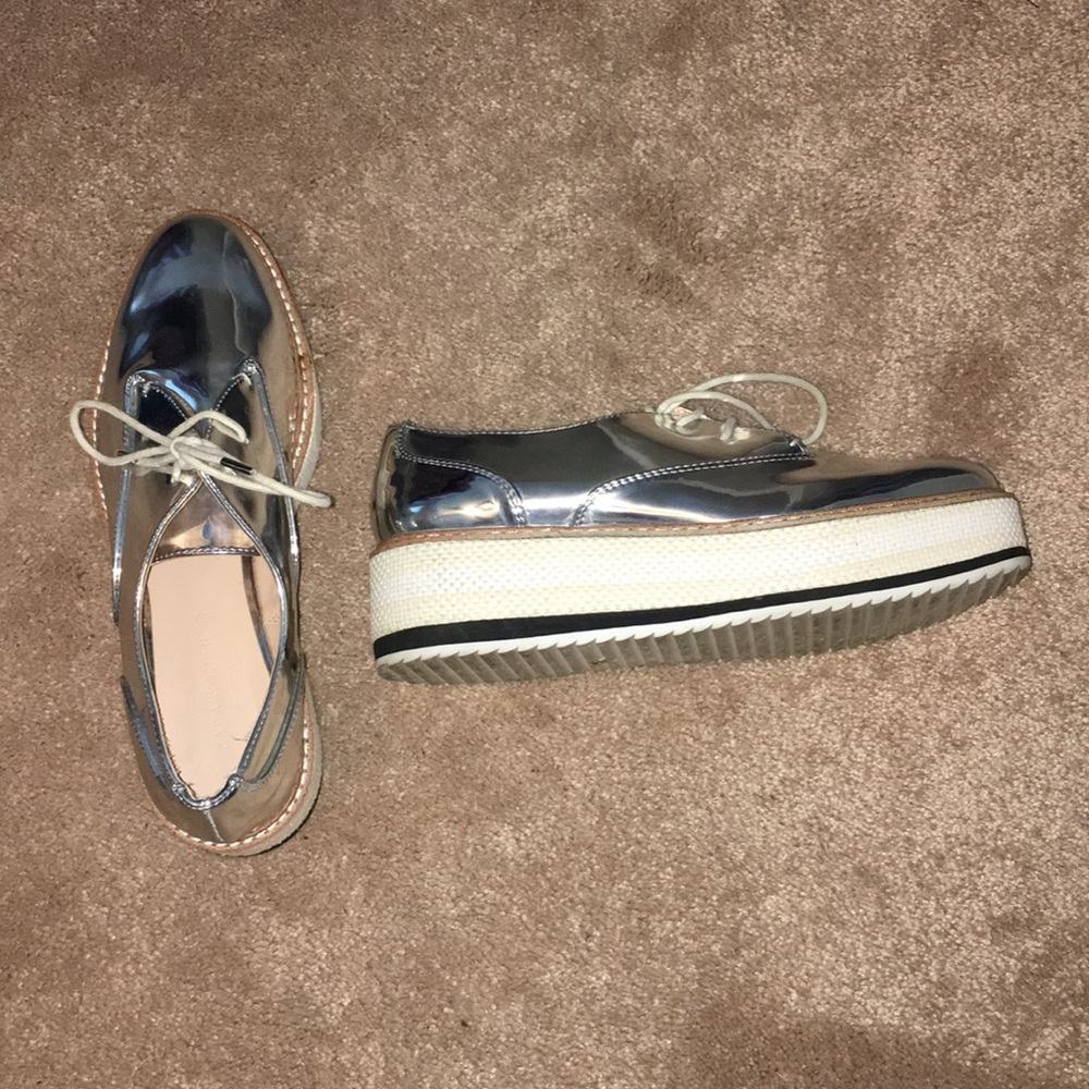 Zara platform shoes